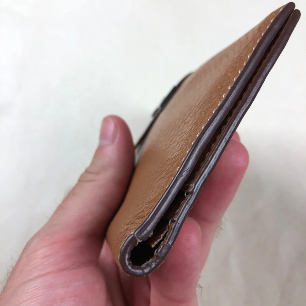 Hermes Bearn Long Wallet Tan Brown EUC